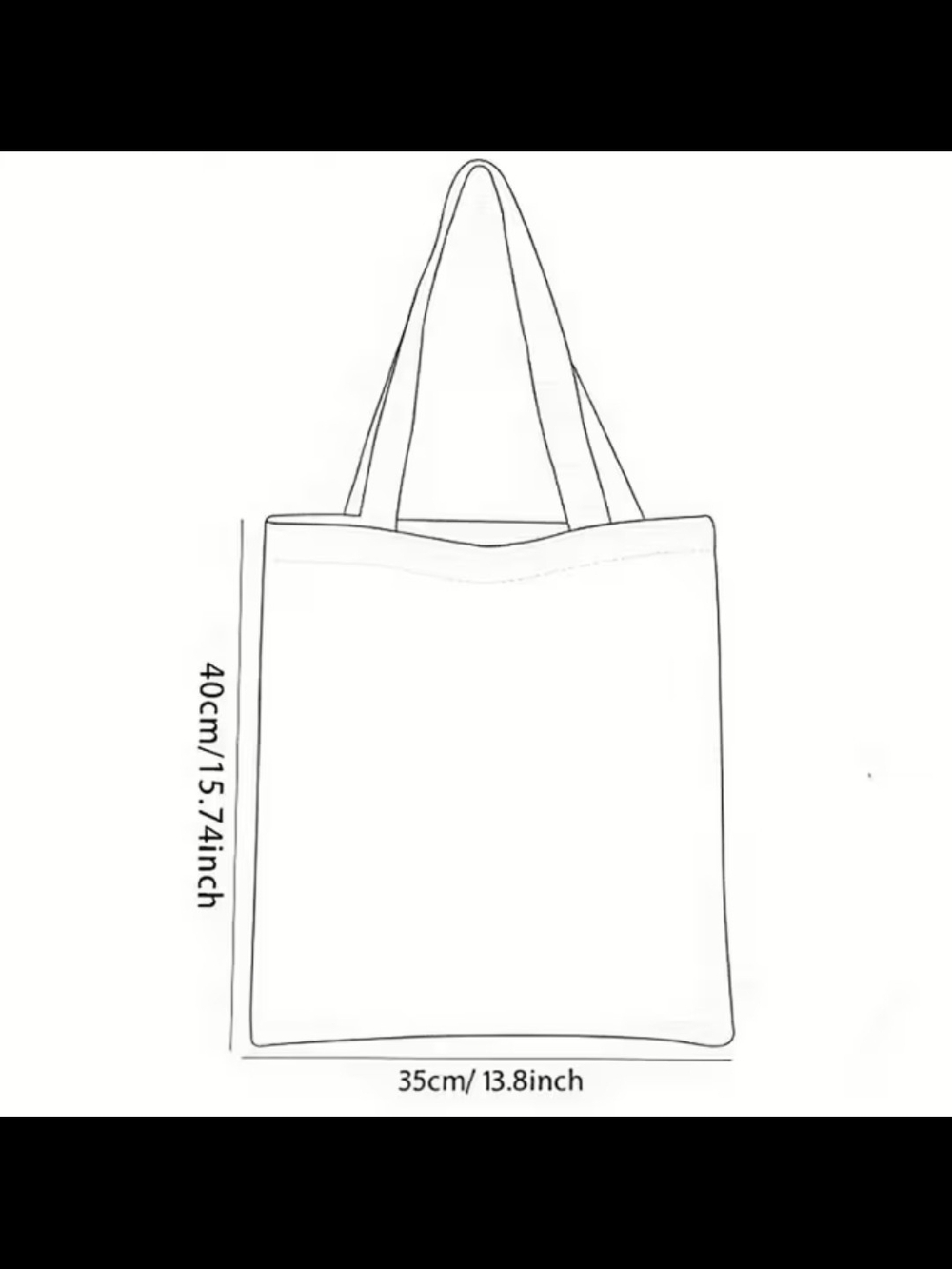 Black Leopard Bow Tote Bag - Stylish Women's Tote - Picture 5 of 5